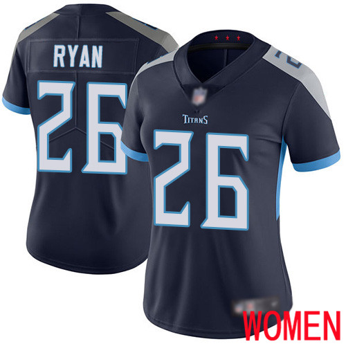 Tennessee Titans Limited Navy Blue Women Logan Ryan Home Jersey NFL Football #26 Vapor Untouchable->youth nfl jersey->Youth Jersey